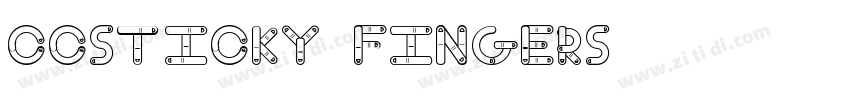 ccsticky fingers字体转换